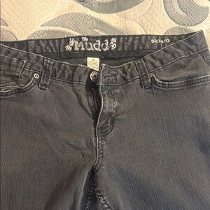 Mudd Skinny Jeans for Women - Charcoal